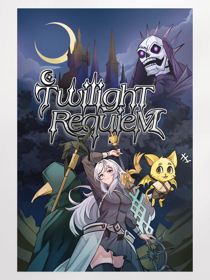 Twilight Requiem - Vibrant Matte Poster Print product image (1)