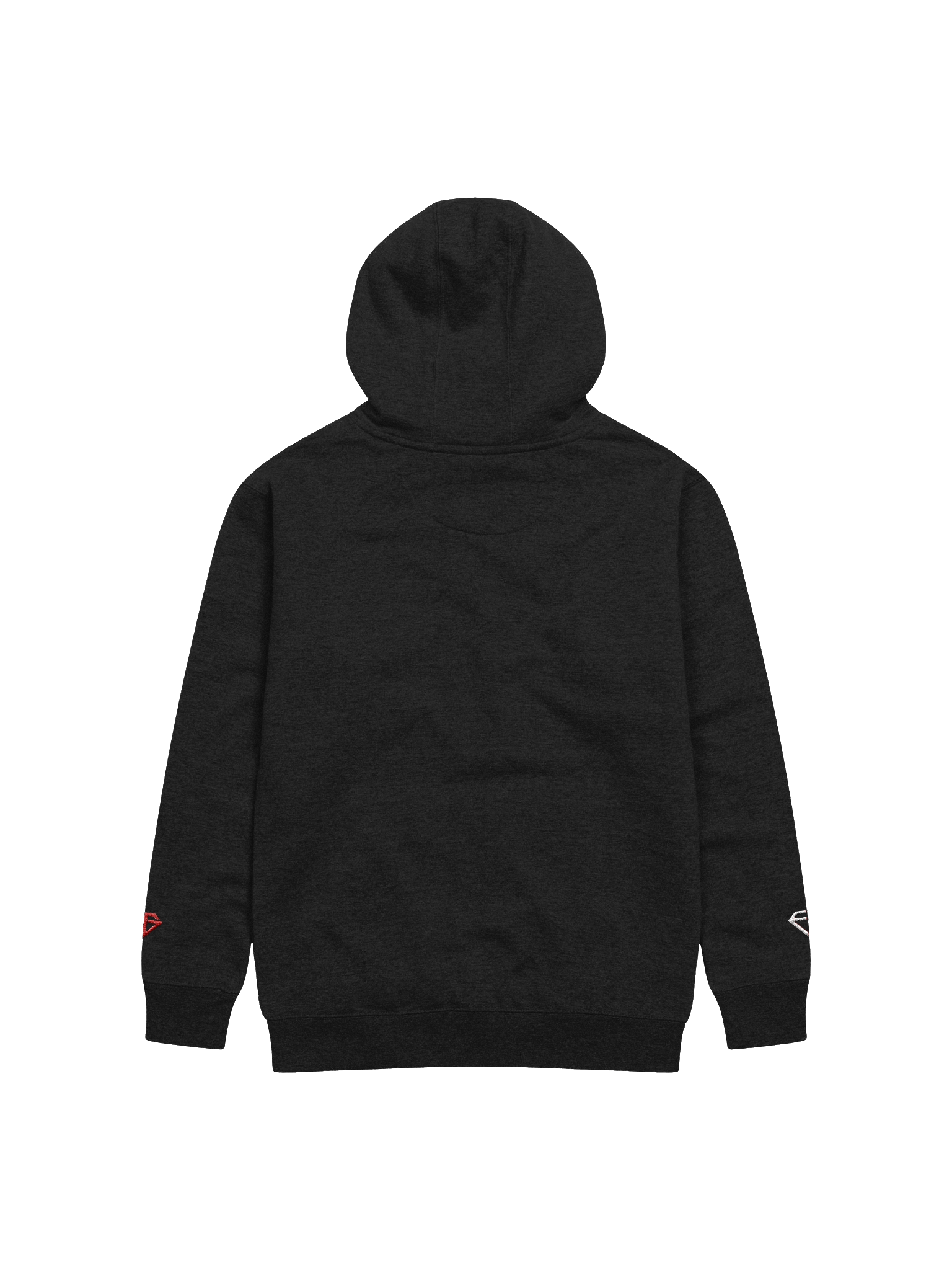 Embroday Evil Gaming Hoodie – Signature Evil Logo on Wrists/ Geometric Unisex Hoodie product image (2)