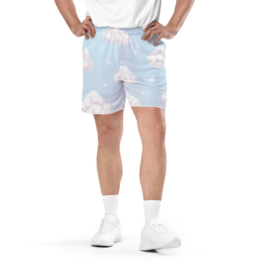 Celestial Cloudscape Unisex Mesh Shorts product image (3)