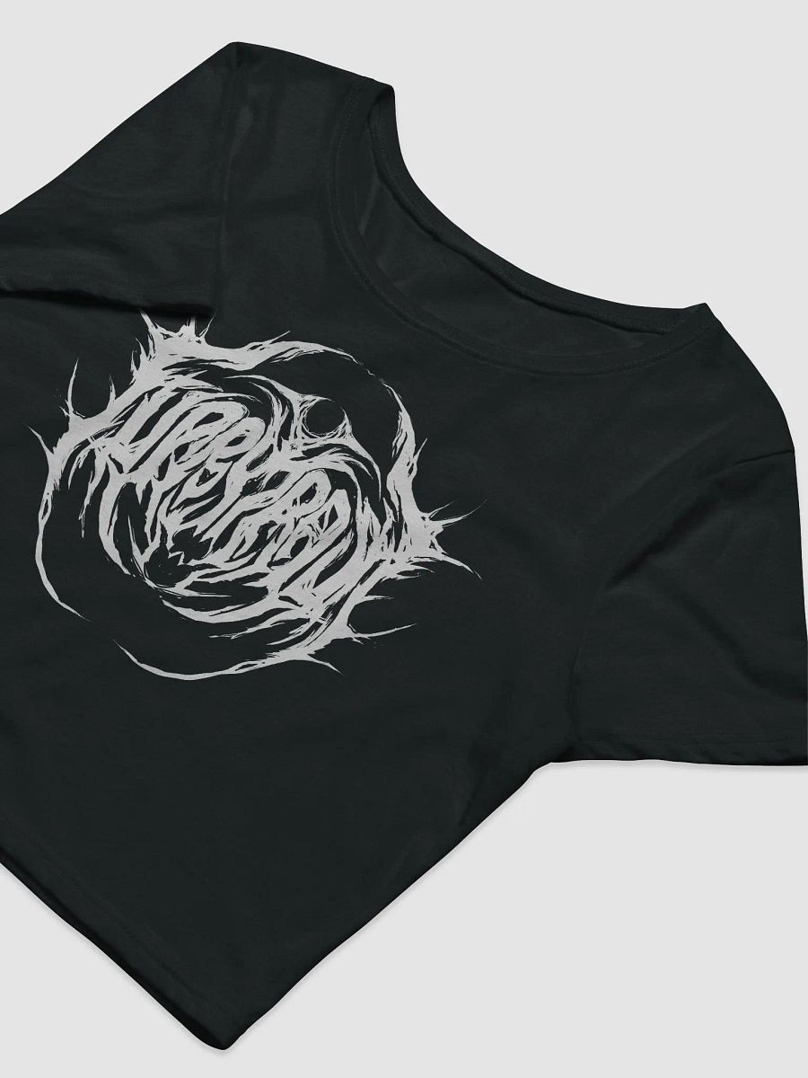 Furry Trash Metal Logo Crop Top product image (5)