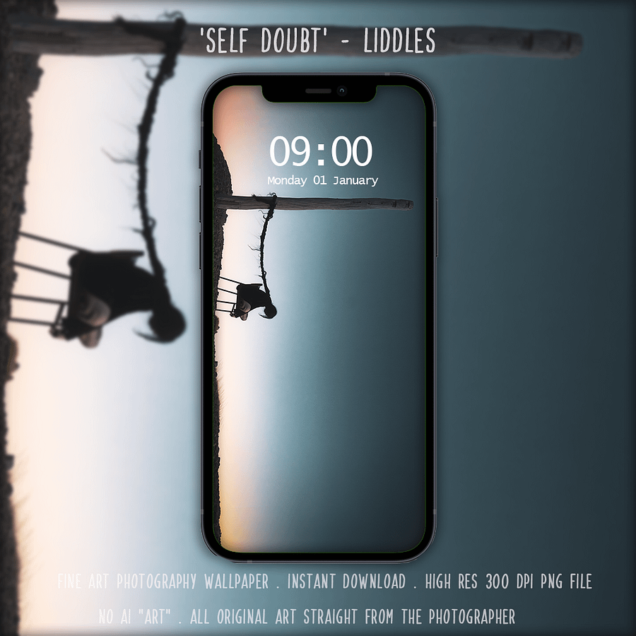 Self doubt by Liddles phone wallpaper product image (1)