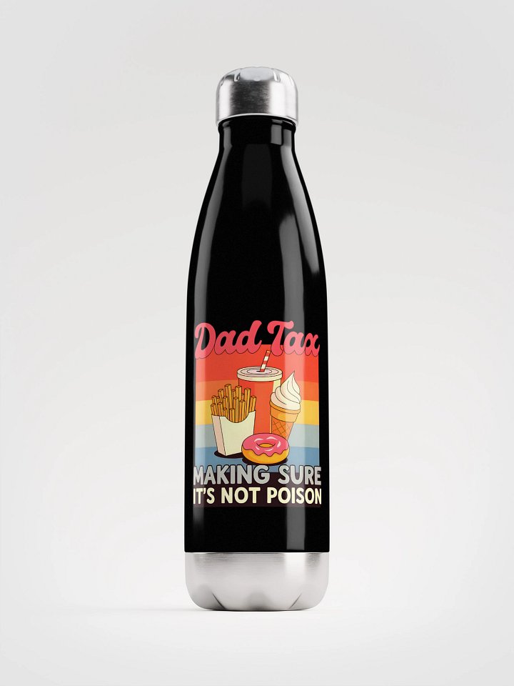 Funny Dad Water Bottle – “Dad Tax” Stainless Steel Insulated Bottle Gift product image (1)