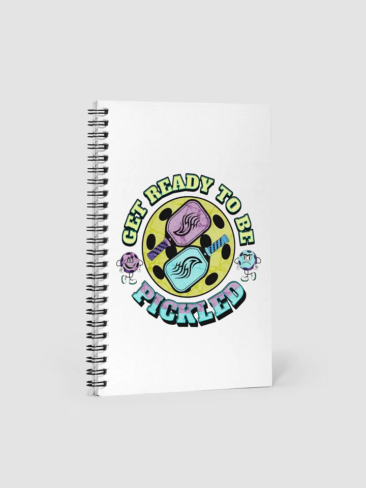 Get Ready To Be Pickled Pickleball Expressive Paddles Spiral Notebook product image (2)