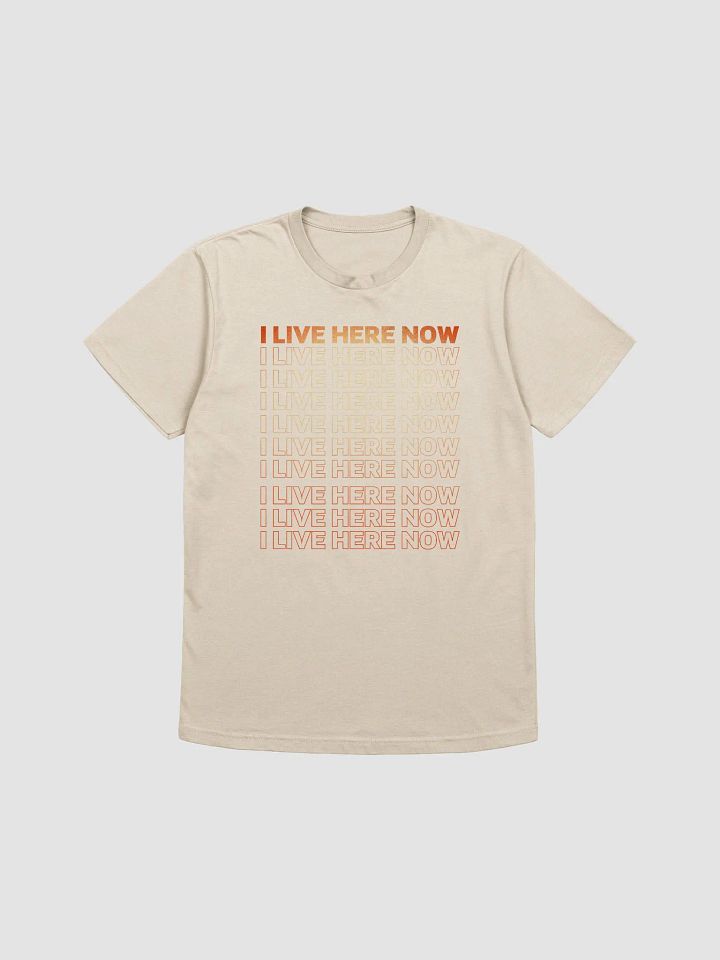 I live here now FONT ONLY T-Shirt product image (7)