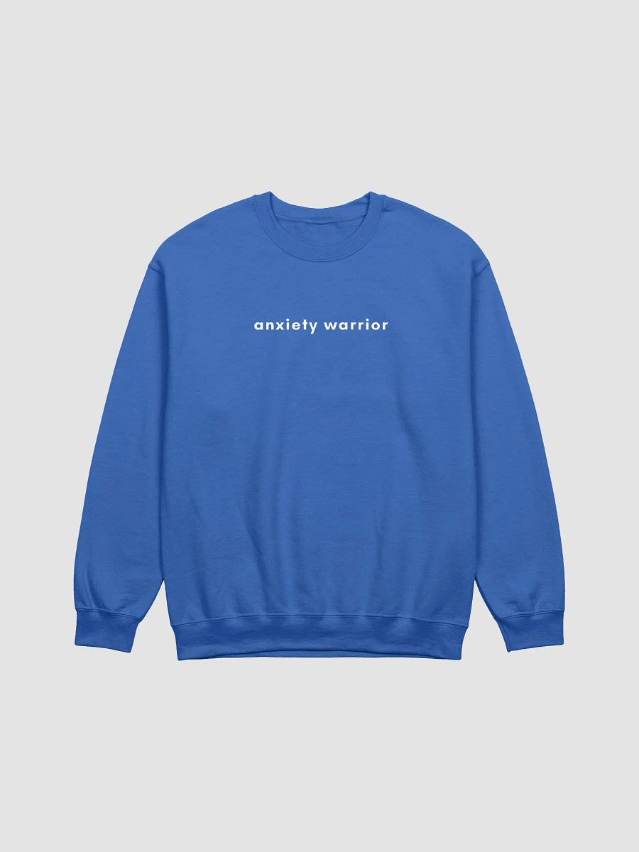 Crewneck Sweatshirt - "anxiety warrior" product image (2)