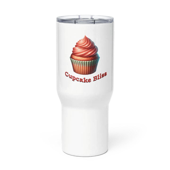 Cupcake Bliss Travel Mug With A Handle product image (3)