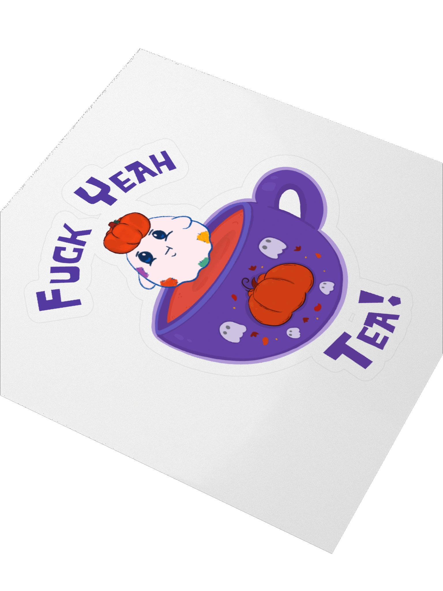 Autumnal Tea Time Sticker product image (3)