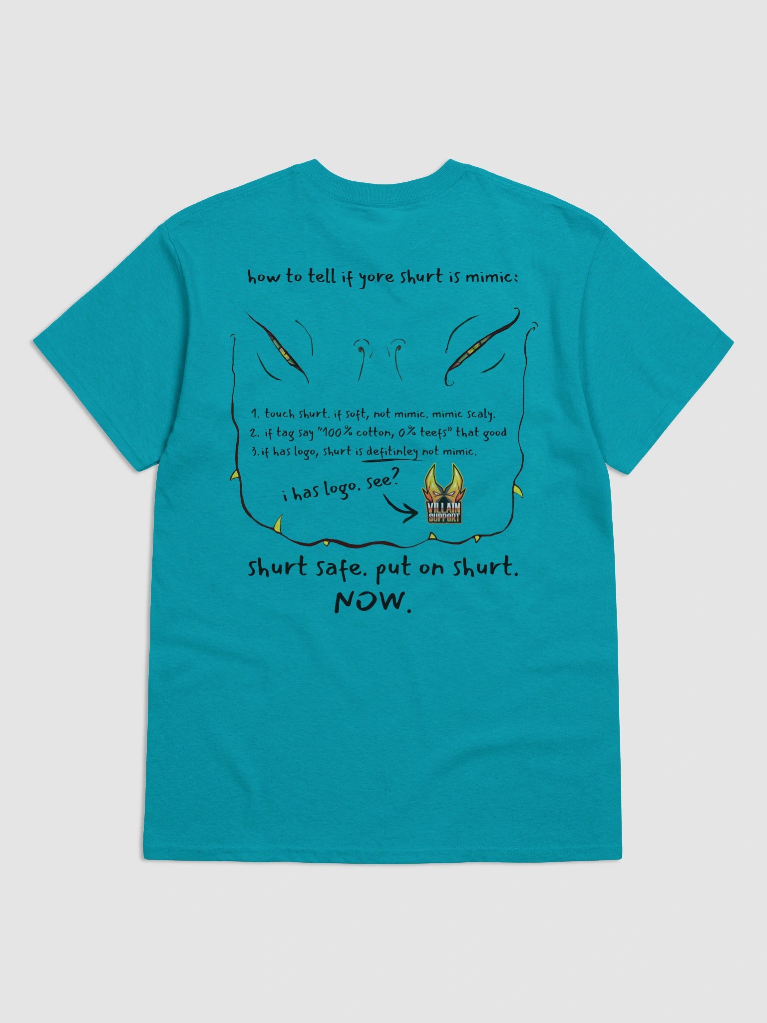 Mimic Shirt - Version 2 - Black Text product image (58)