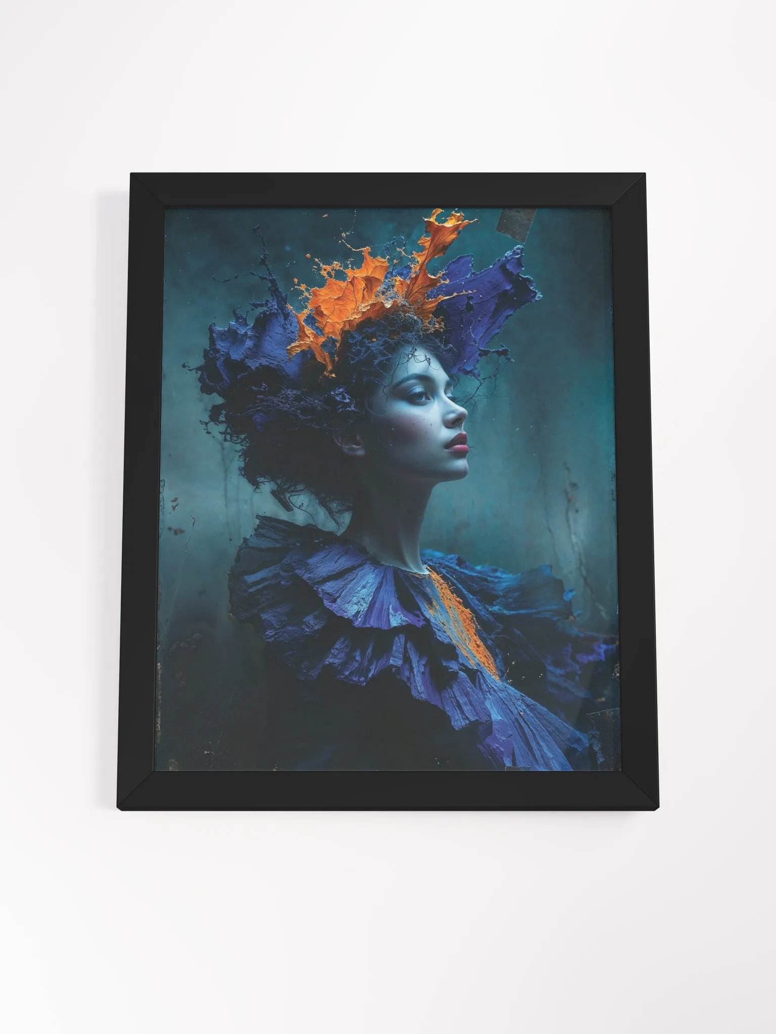 Crown of Ember and Cobalt Framed Print product image (21)