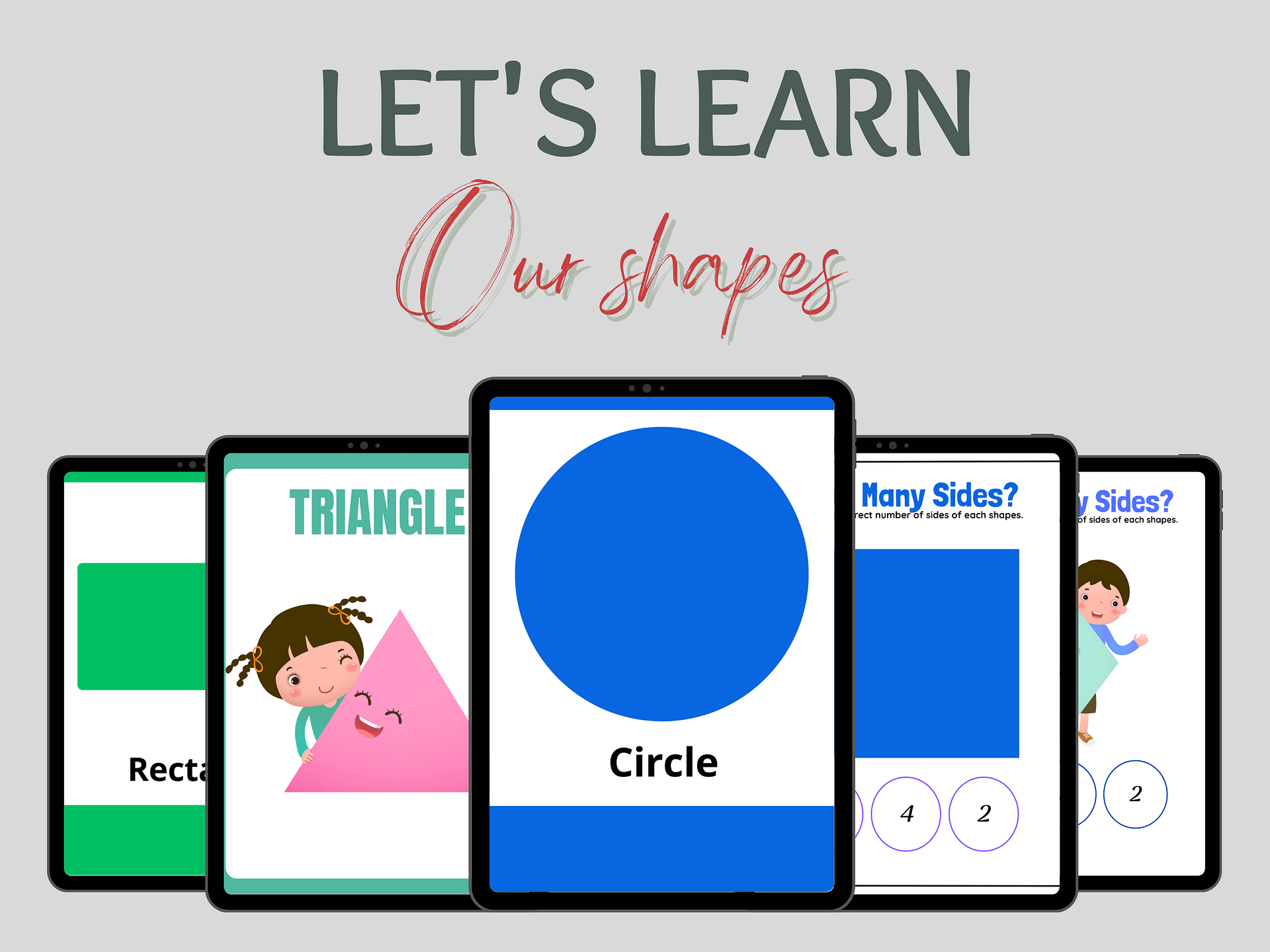 Shapes Flash Cards product image (2)