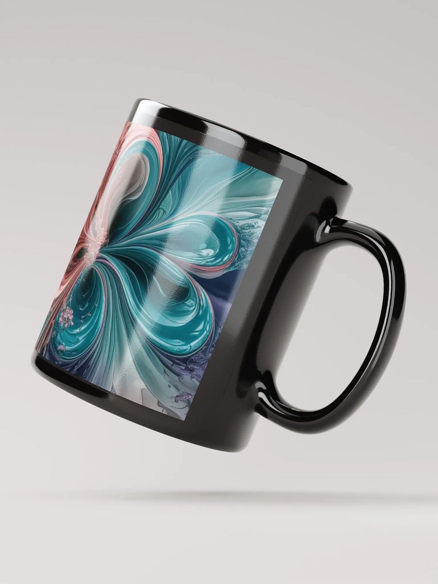 Liquid Color PT, Black Glossy Mug product image (3)