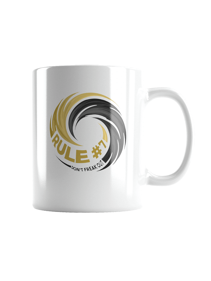 Rule #7 White Glossy Mug product image (5)