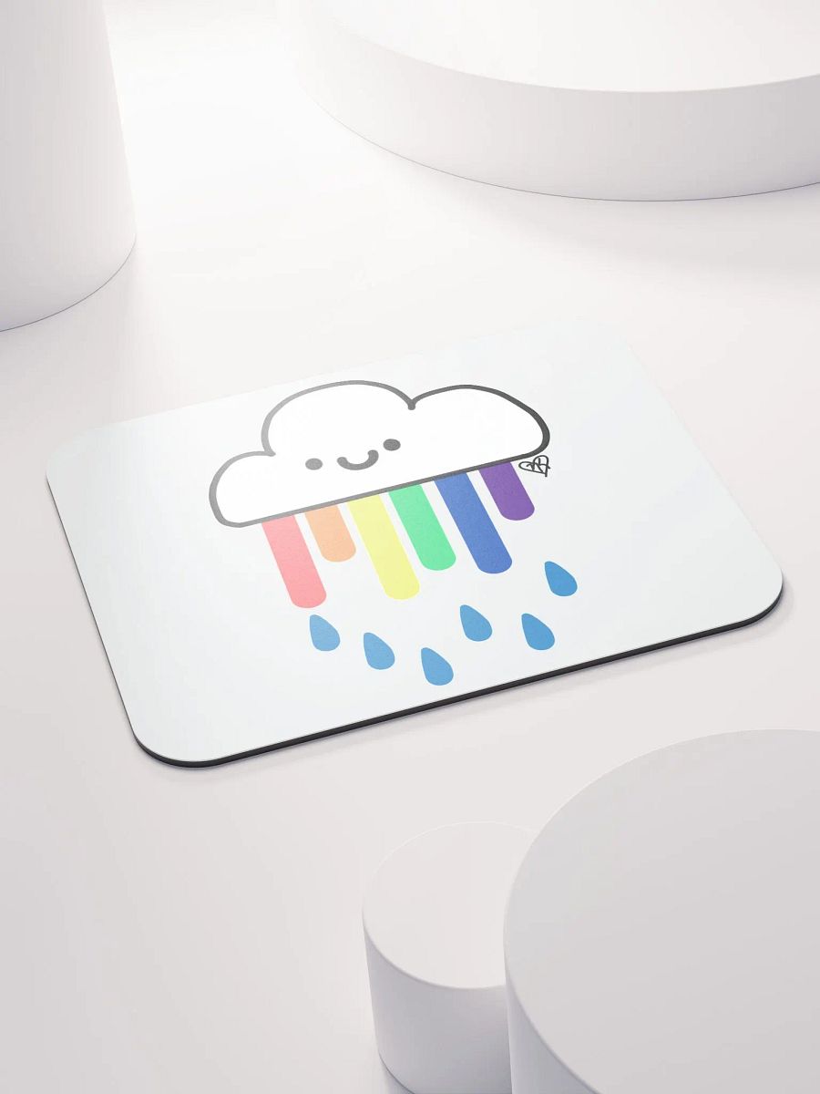 Rainbow Rain Cloud Mouse Pad product image (4)