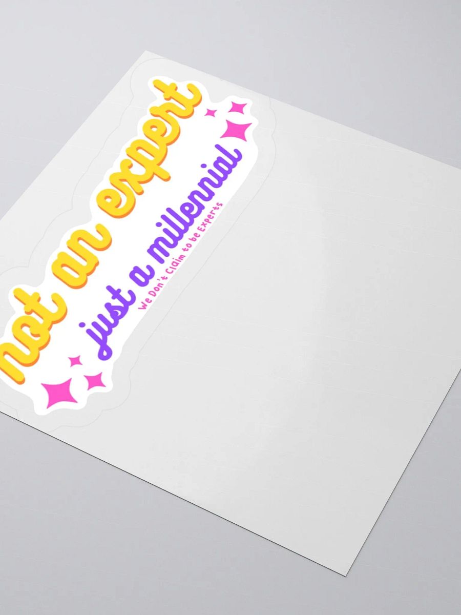 Millennial Vibes Kiss Cut Sticker product image (6)