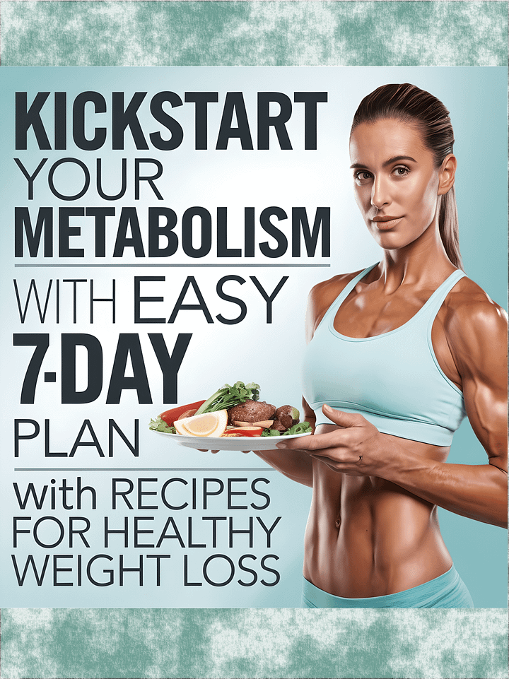 Kickstart Your Metabolism with an Easy 7-Day Plan: Recipes for Healthy Weight Loss product image (1)