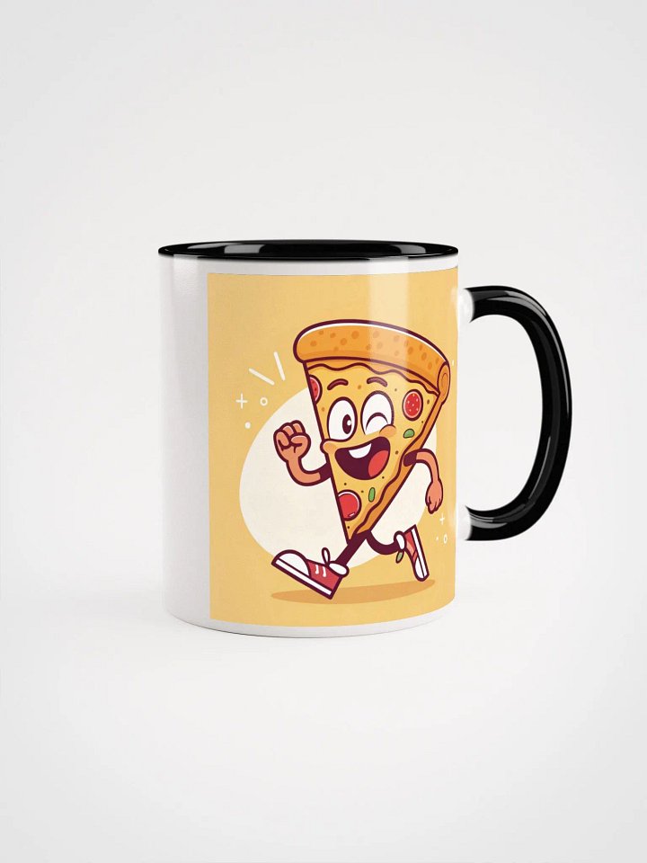 Energetic Pizza Slice Ceramic Mug product image (5)
