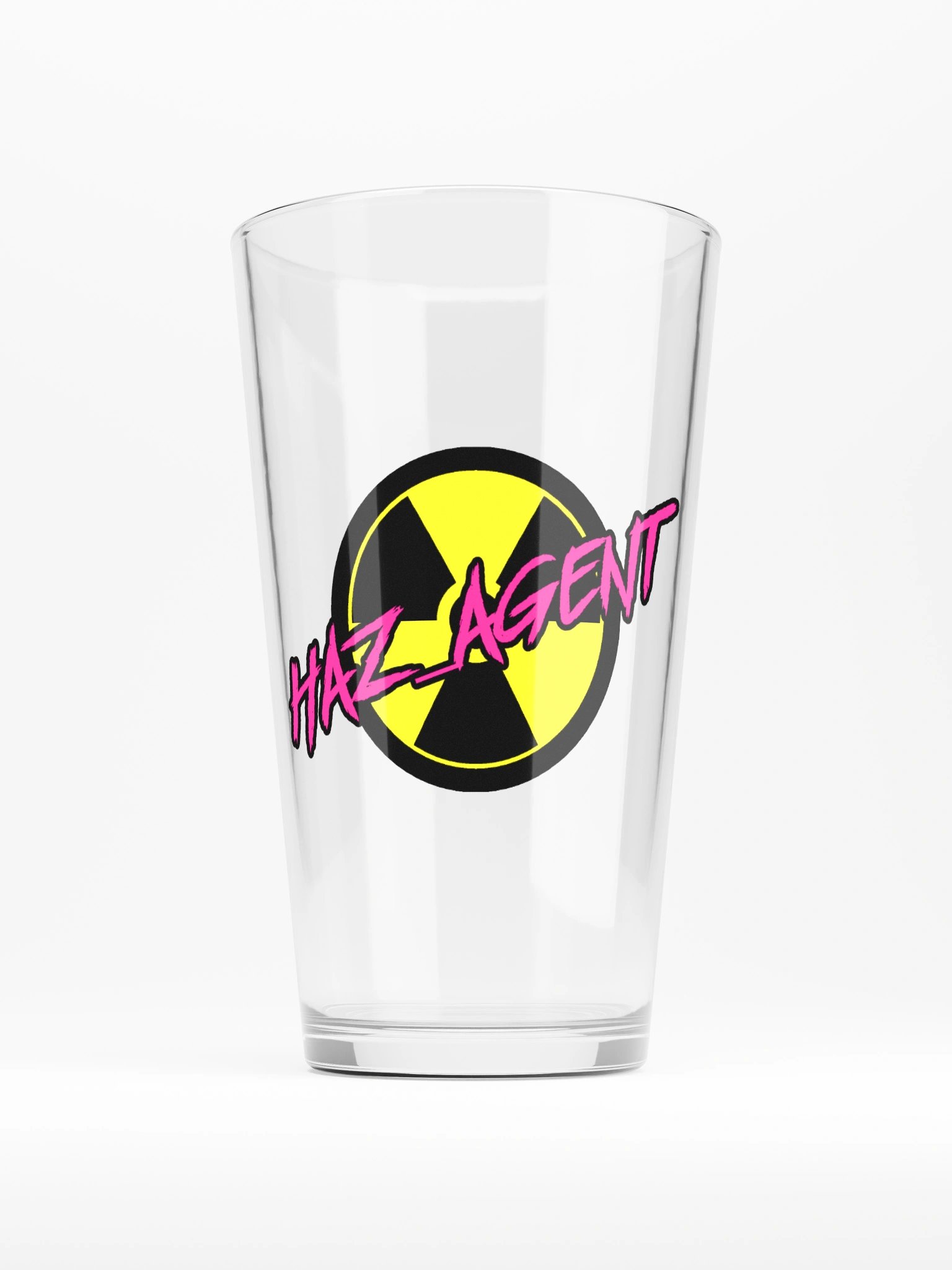 Haz_Agent Pint Glass 16oz product image (1)