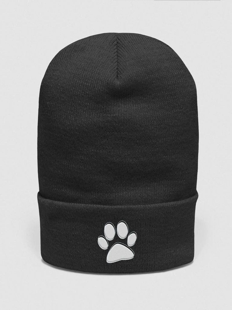 PAWSOME Cuffed Beanie
