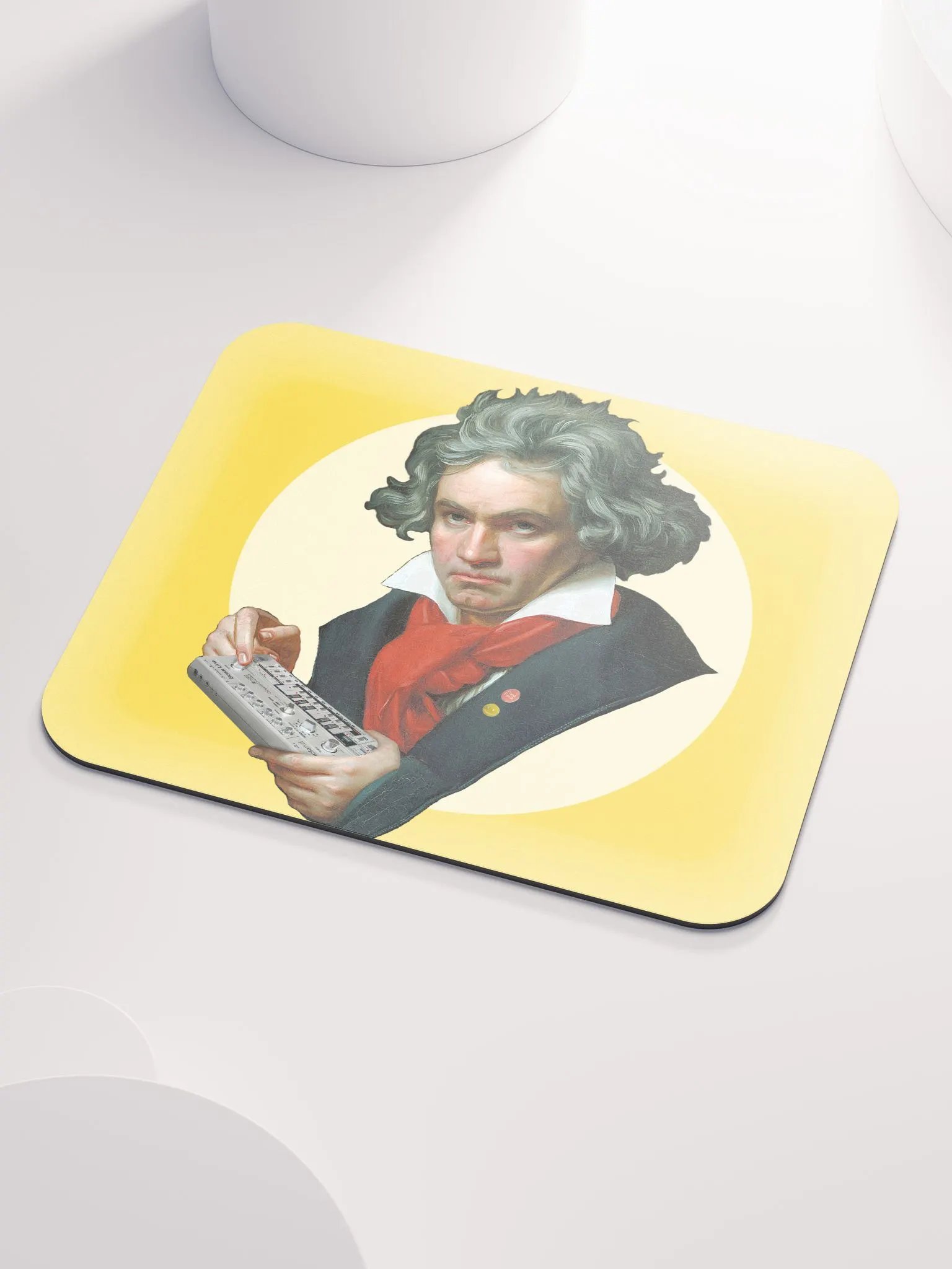 Roland van Beethoven by Frank Fonik (TB 303), EDM Techno Classic Mouse Pad product image (6)
