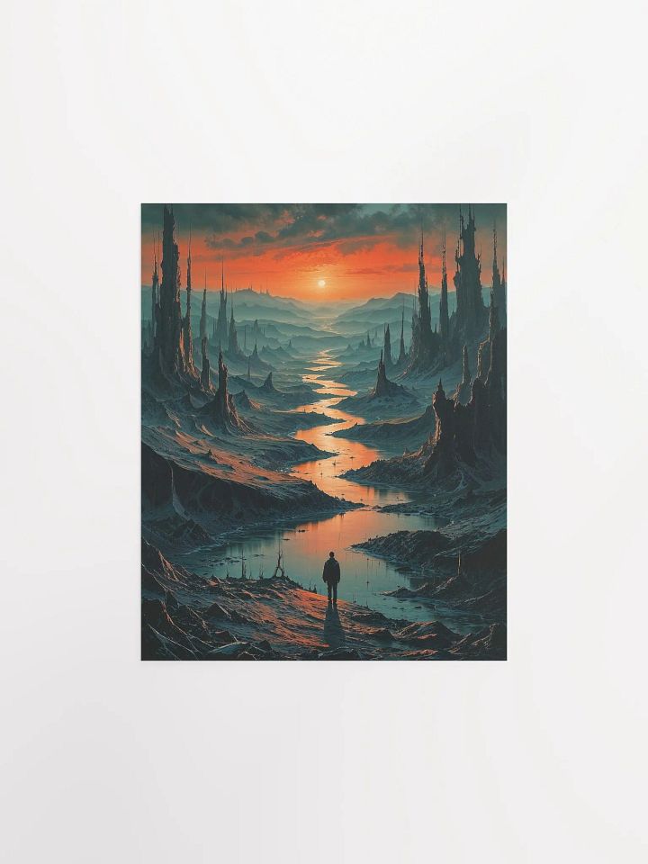 Desolate Horizon Matte Poster product image (6)