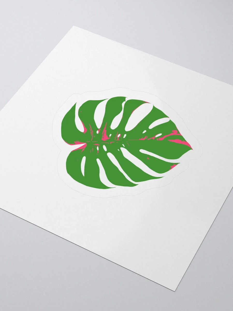 Lush Monstera Kiss Cut Stickers product image (10)