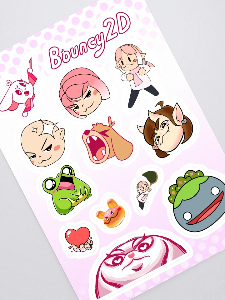 Bouncy2D Sticker Set #1 product image (1)
