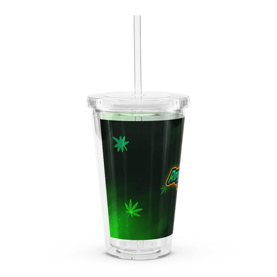 Royboy420 Gaming Double Wall Clear Plastic Tumbler (16 oz) product image (3)