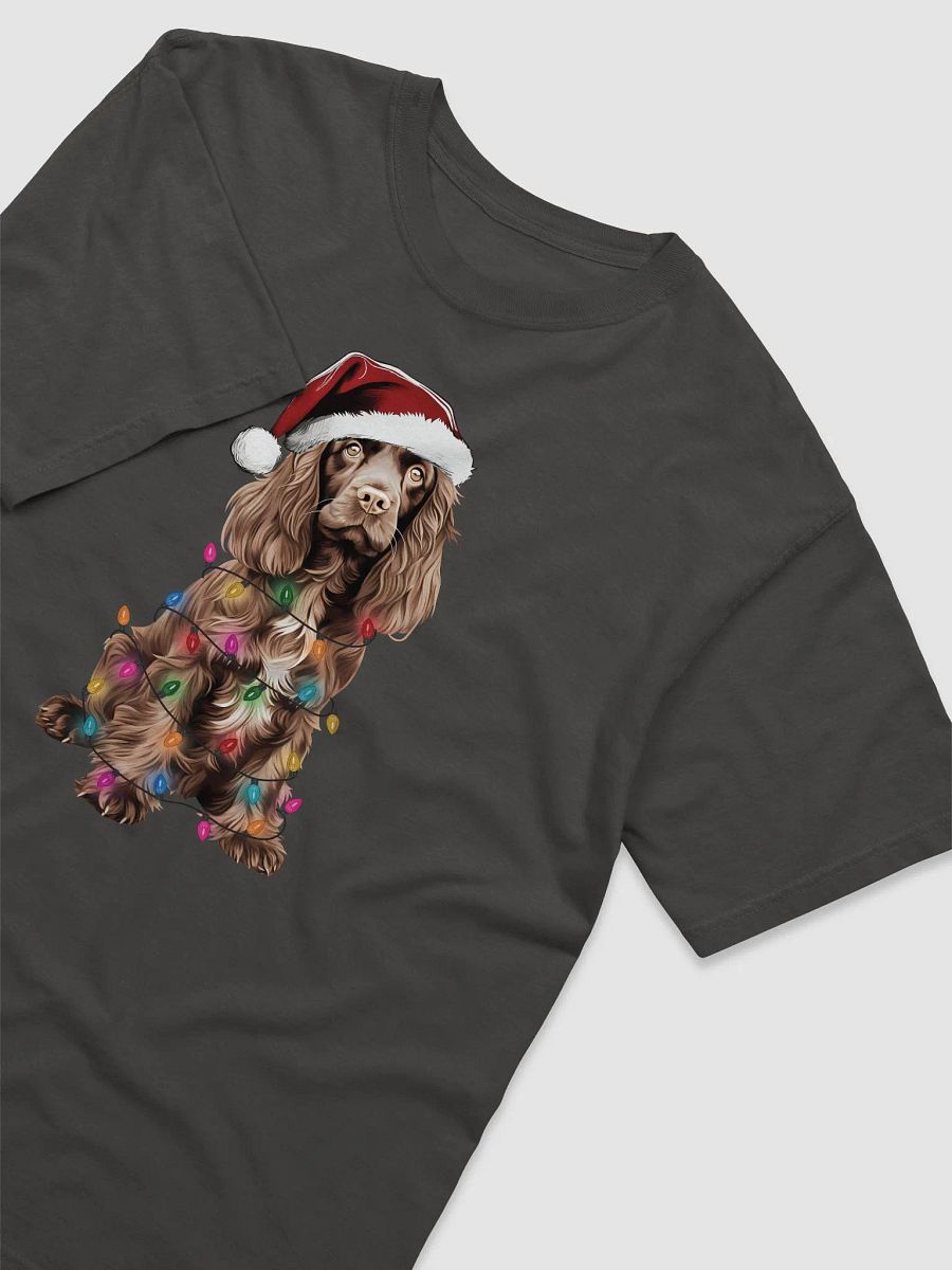 Funny Cocker Spaniel(Liver) Christmas T-Shirt for Cocker Spaniel Paw-rents product image (26)