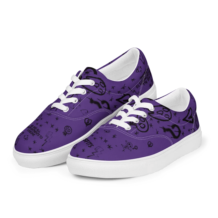 Misfits - Men's Purple Graphic Sneakers product image (3)