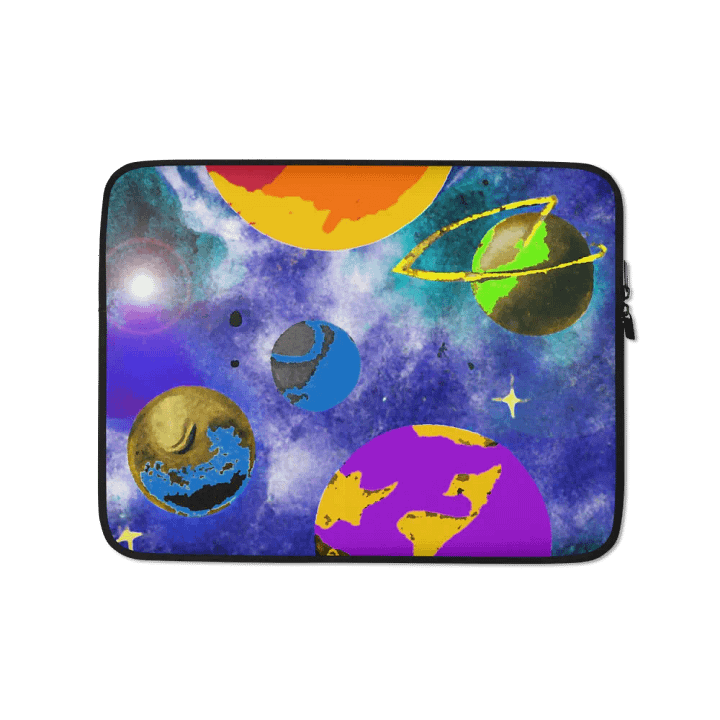A surreal Universe laptop sleeve product image (2)