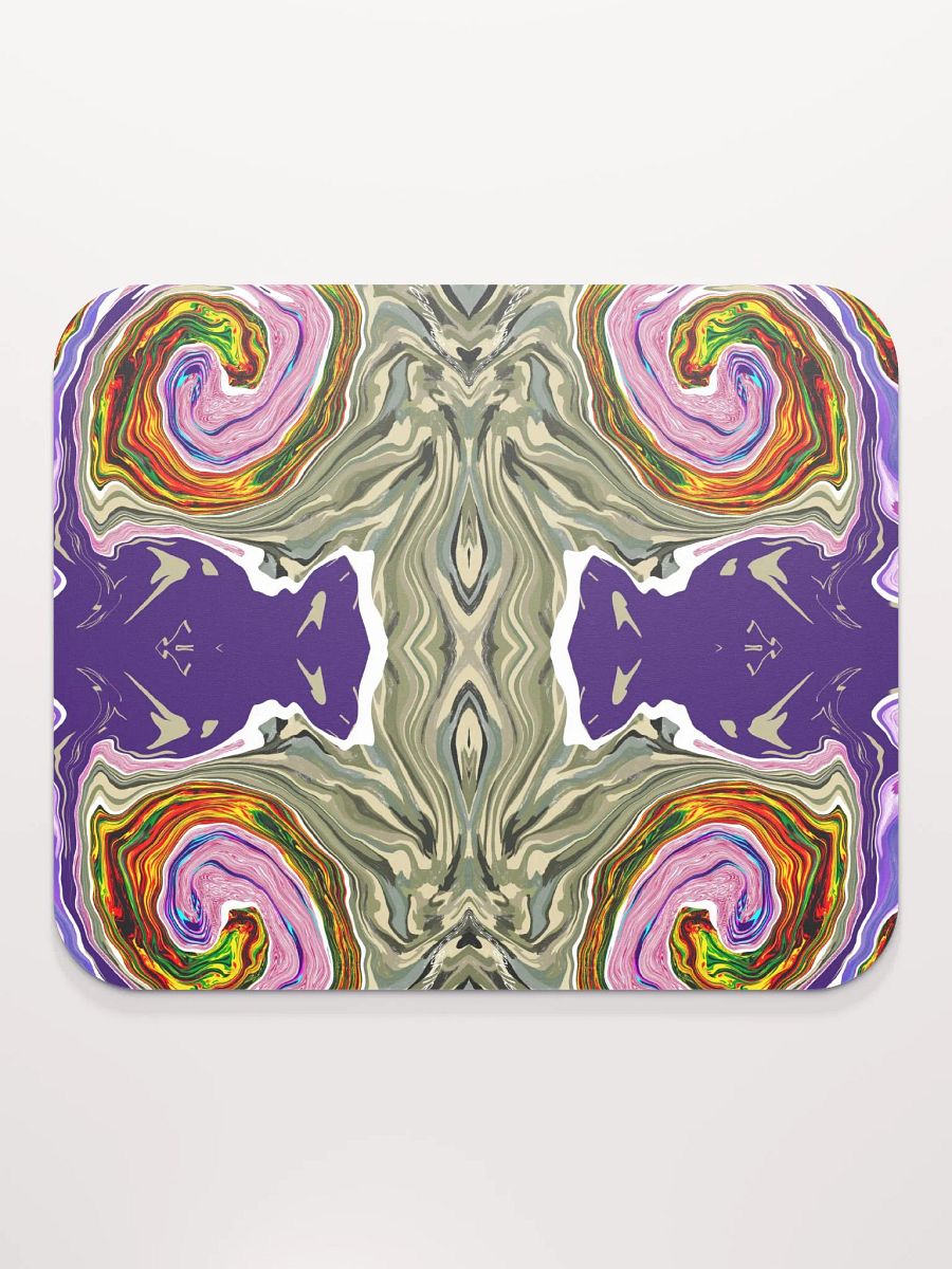 Liquid Design Mousemat (purple & green) product image (2)