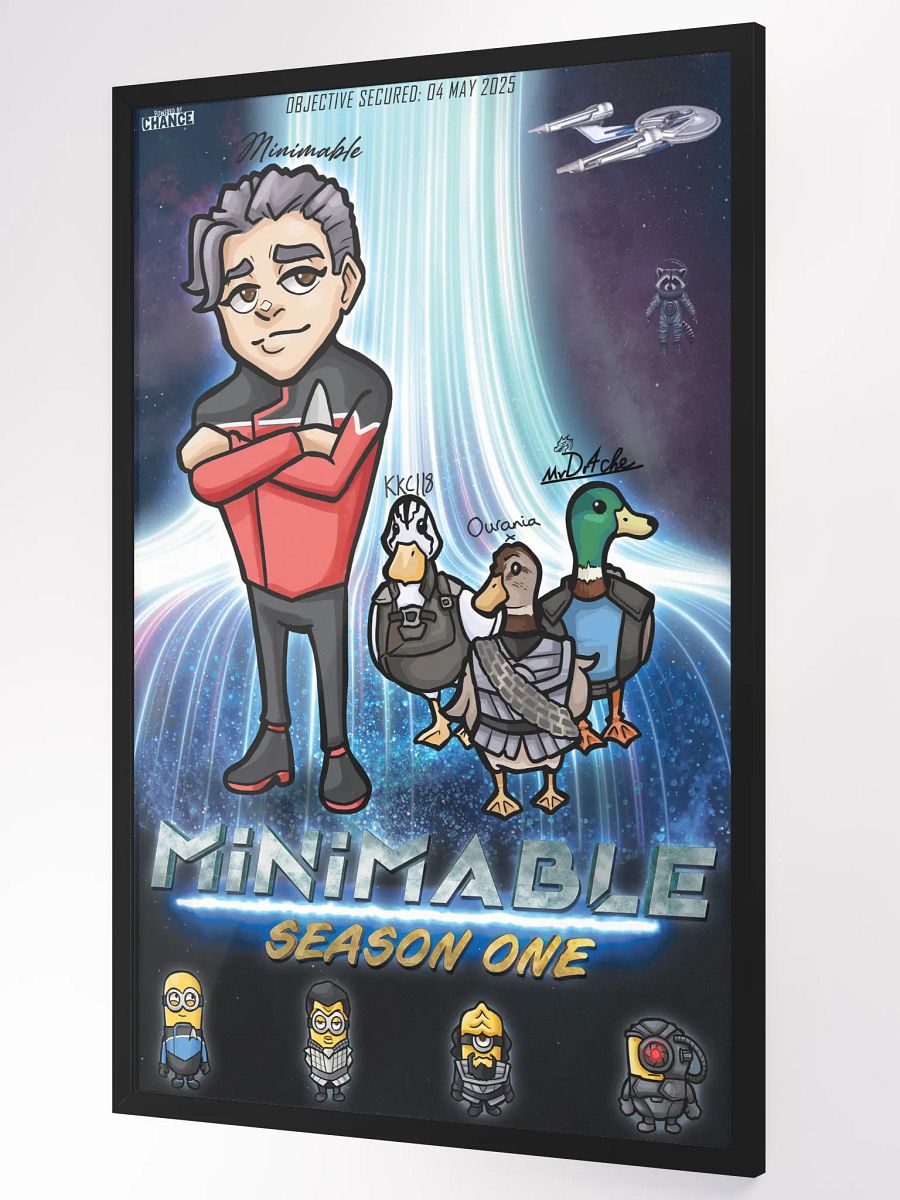 Minimable Season One Framed Poster 24" x 36" product image (3)