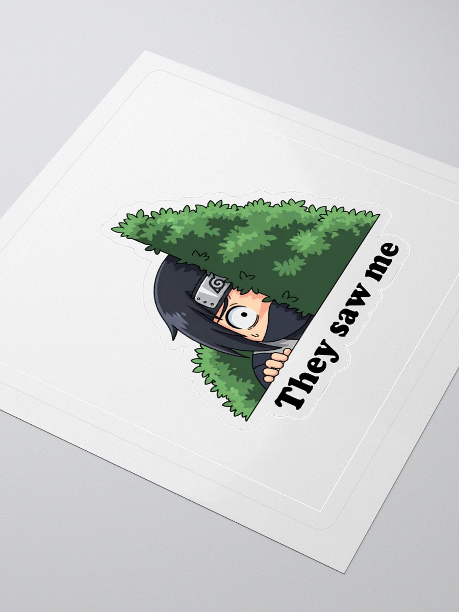 Bush Peeker Surprise Kiss Cut Stickers product image (11)