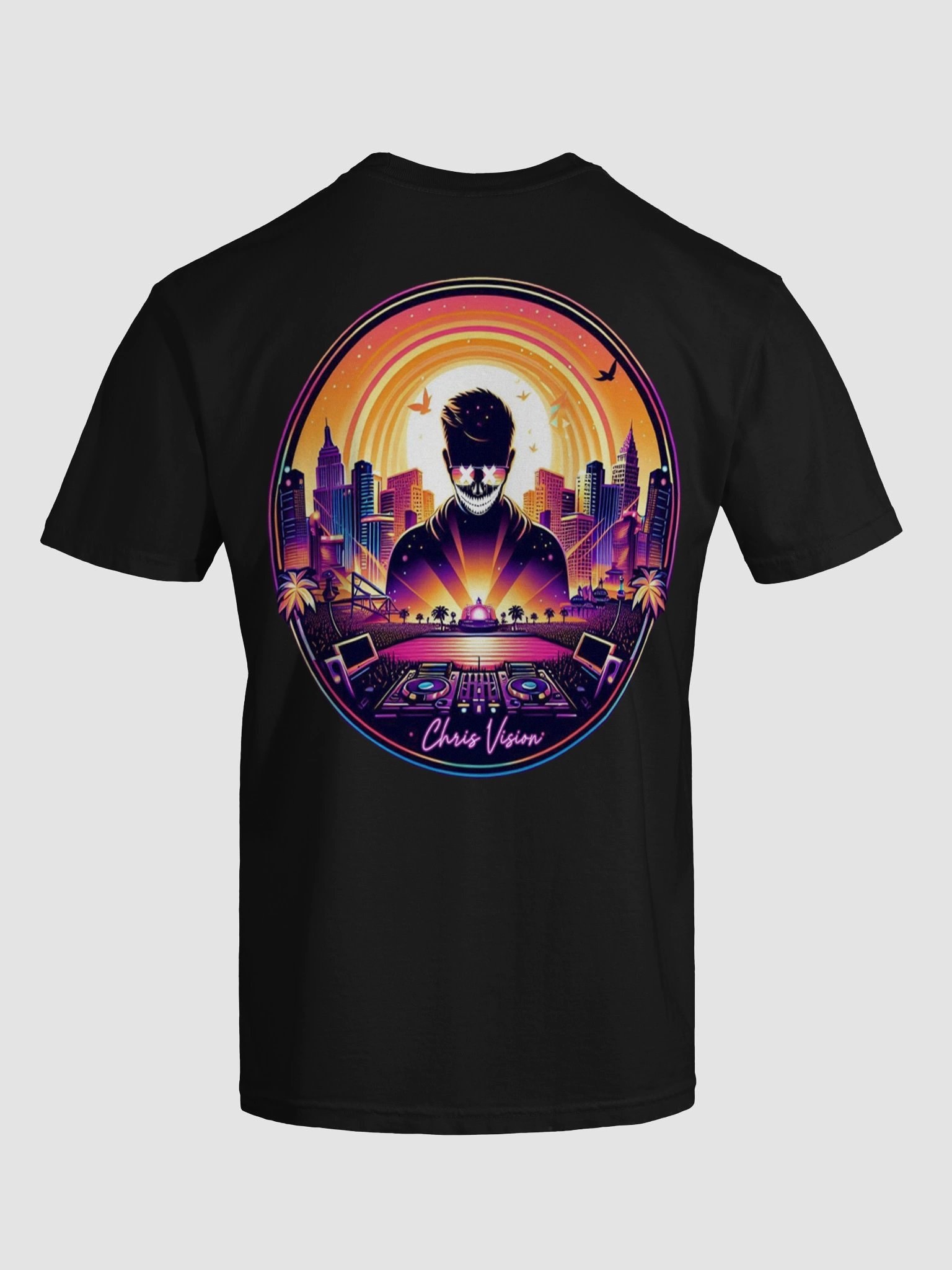 Sunset DJ Vibes T-Shirt product image (113)