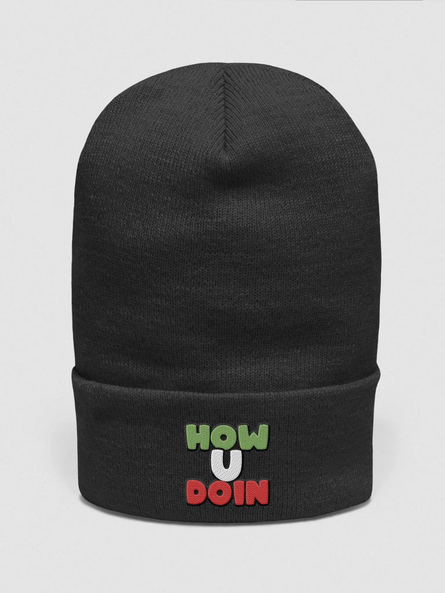 How U Doin Cuffed Beanie product image (4)
