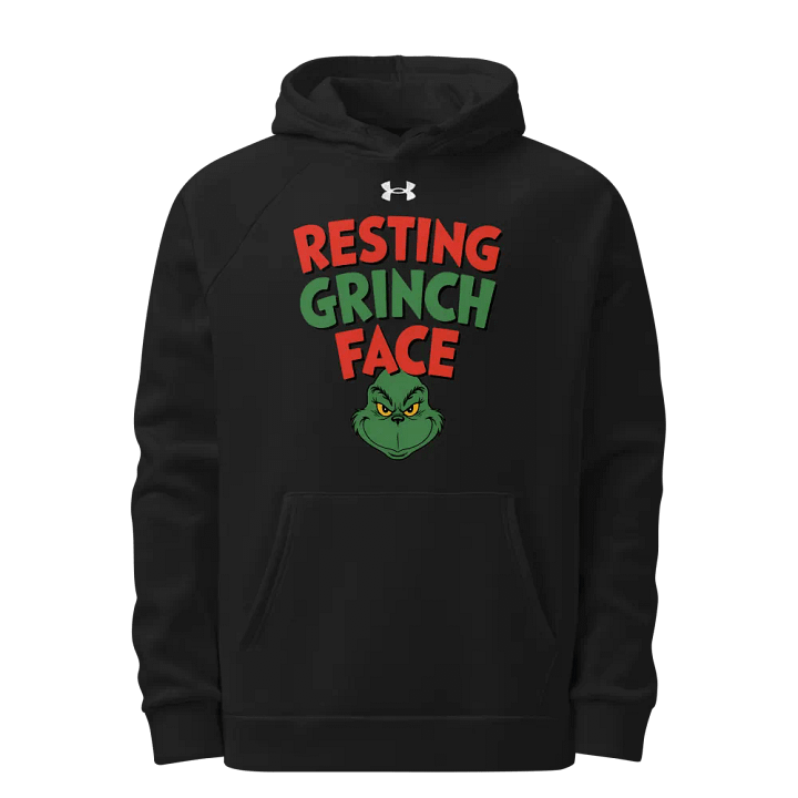 Grinchy Resting Face Hoodie product image (1)