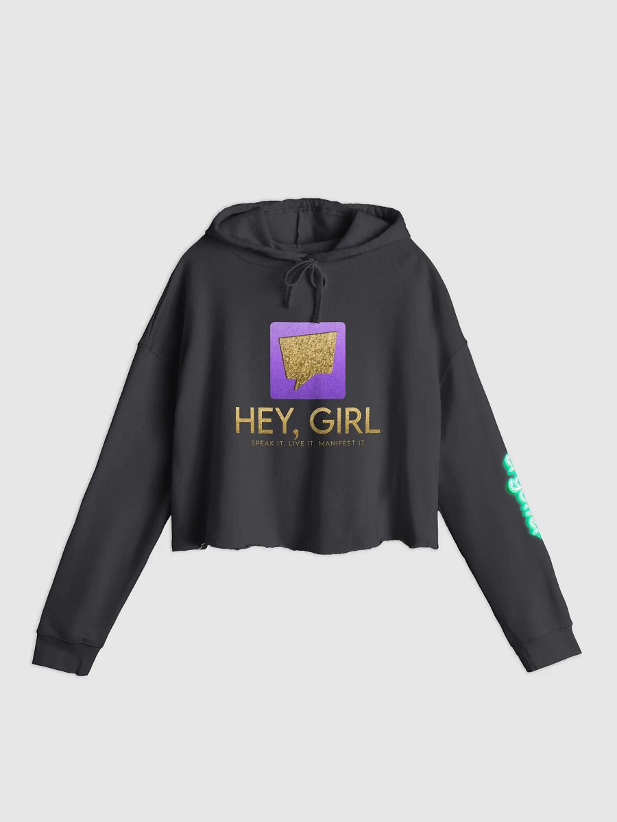 Hey Girl Legacy Crop Hoodie product image (4)