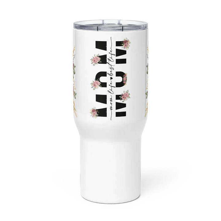 Floral Mom Life Travel Mug product image (1)