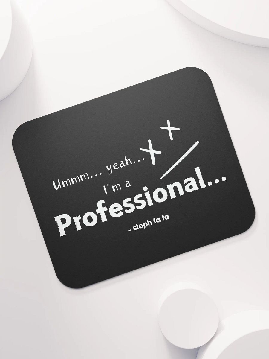 Steph fa fa I'm a Pro Classic Mouse Pad product image (7)