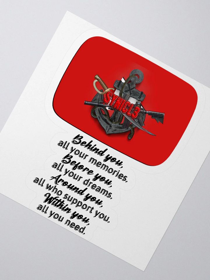 YT Behind - Sticker product image (4)