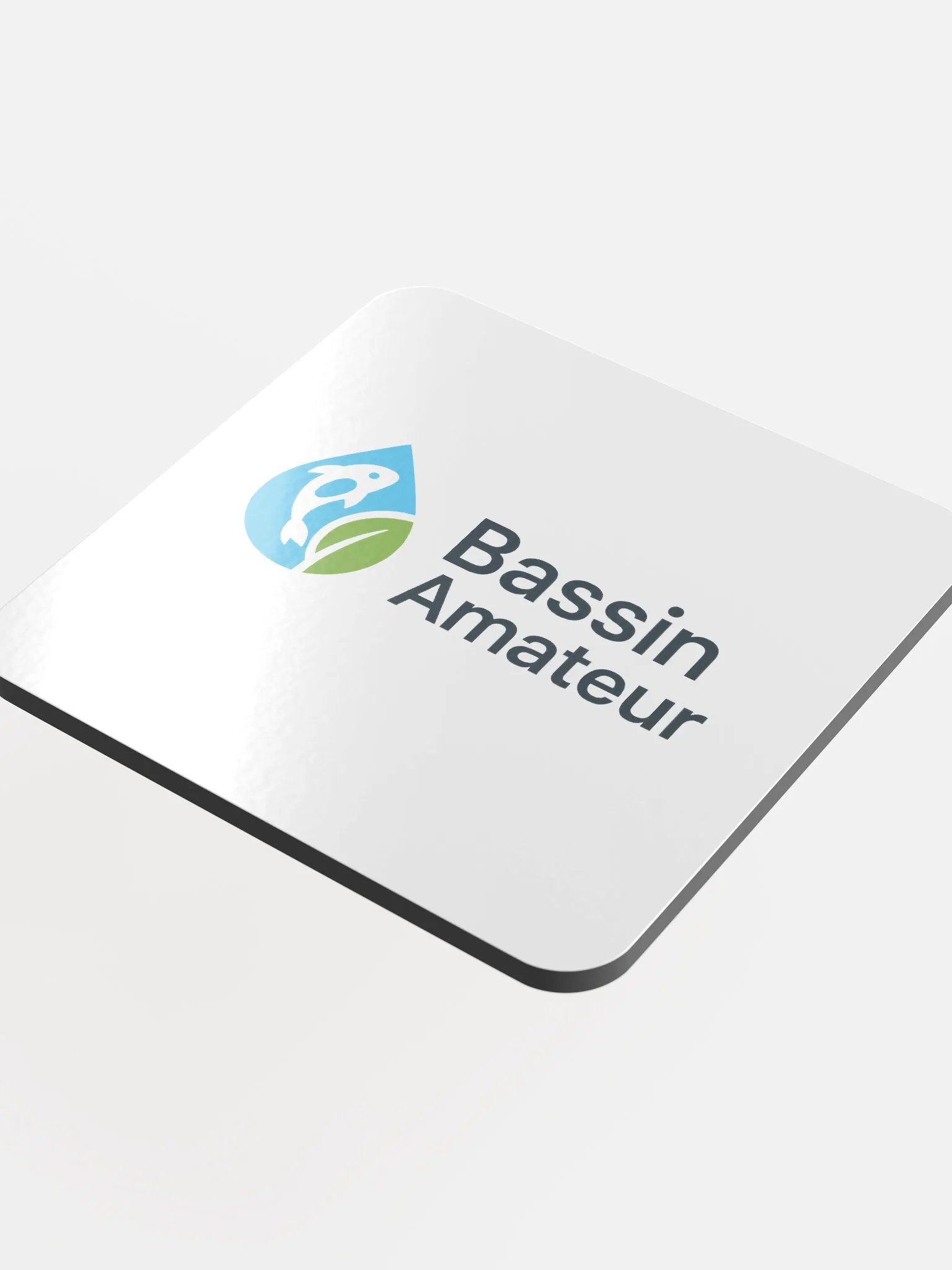 Sous-verre Bassin Amateur – Accessoire design pour passionnés de bassins et carpes koï product image (4)