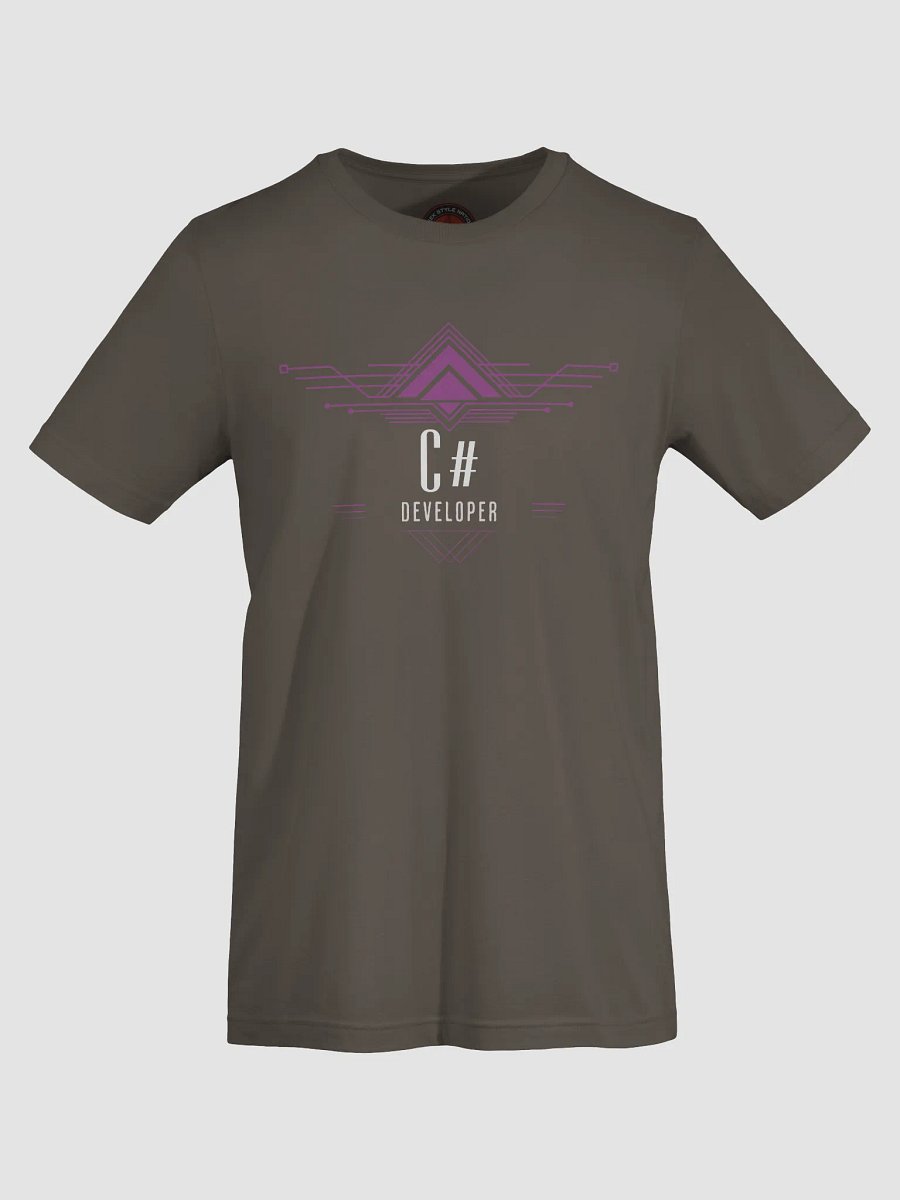 CSharp Developer Code Artisan - Bella+Canvas Unisex T-Shirt (Super Soft Classic Fit) product image (5)