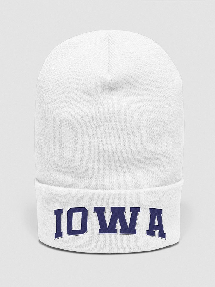 Iowa Vintage Stylish Cuffed Beanie product image (2)