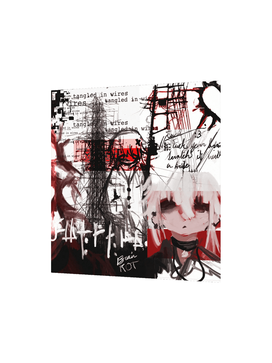 Tangled in Wires Poster product image (2)