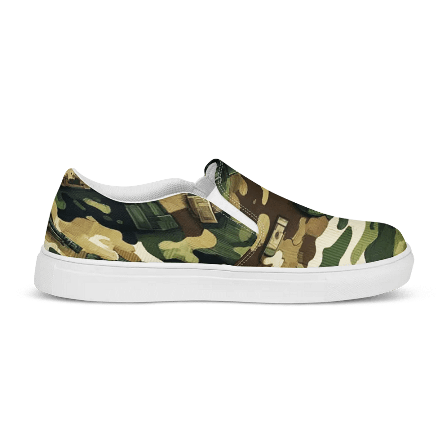 Gun Range Certified: Army Slip on Sneakers product image (6)