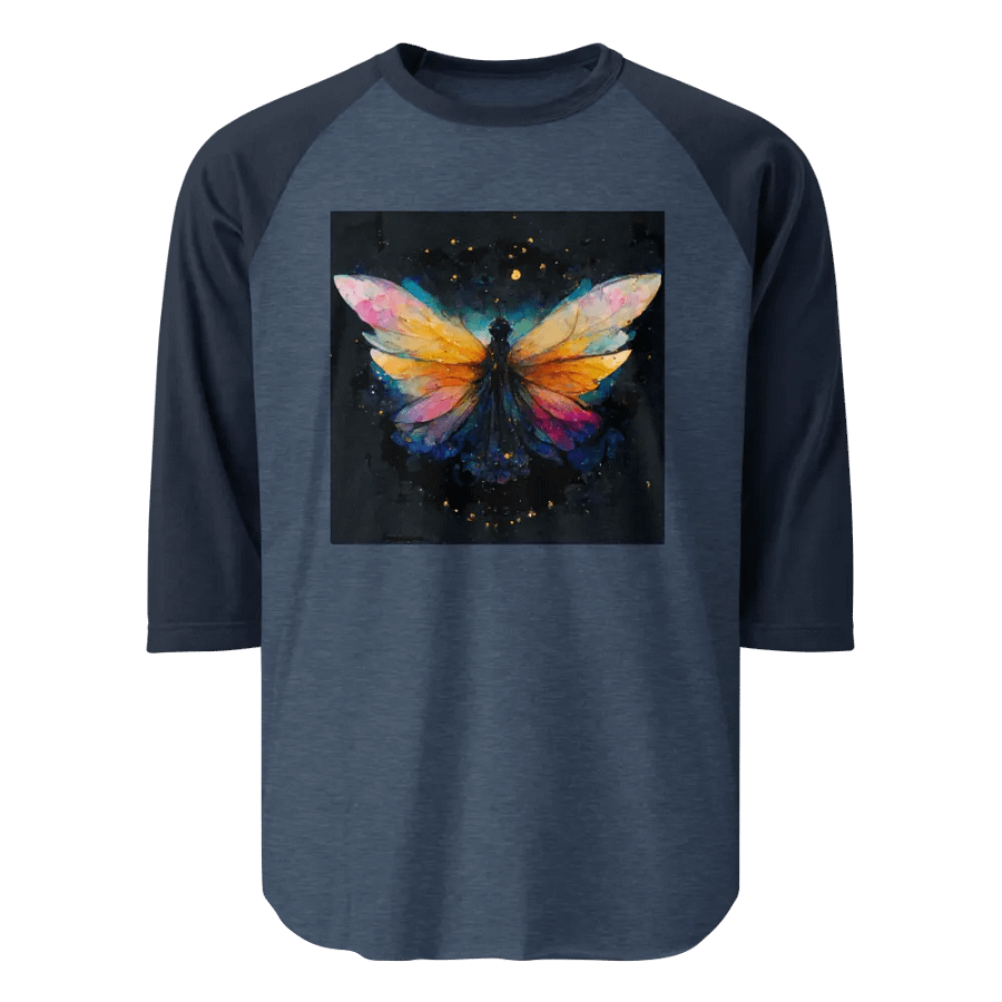 Celestial Butterfly Raglan Tee product image (1)