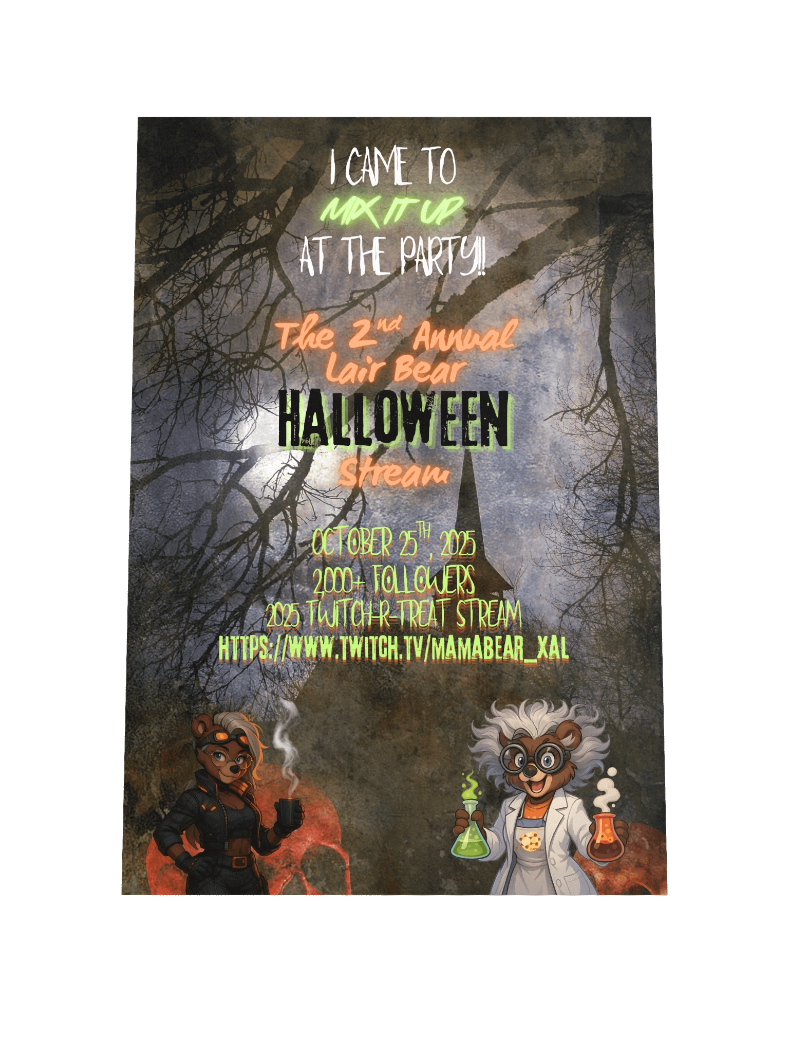 Limited Edition Halloween 2025 Poster product image (1)