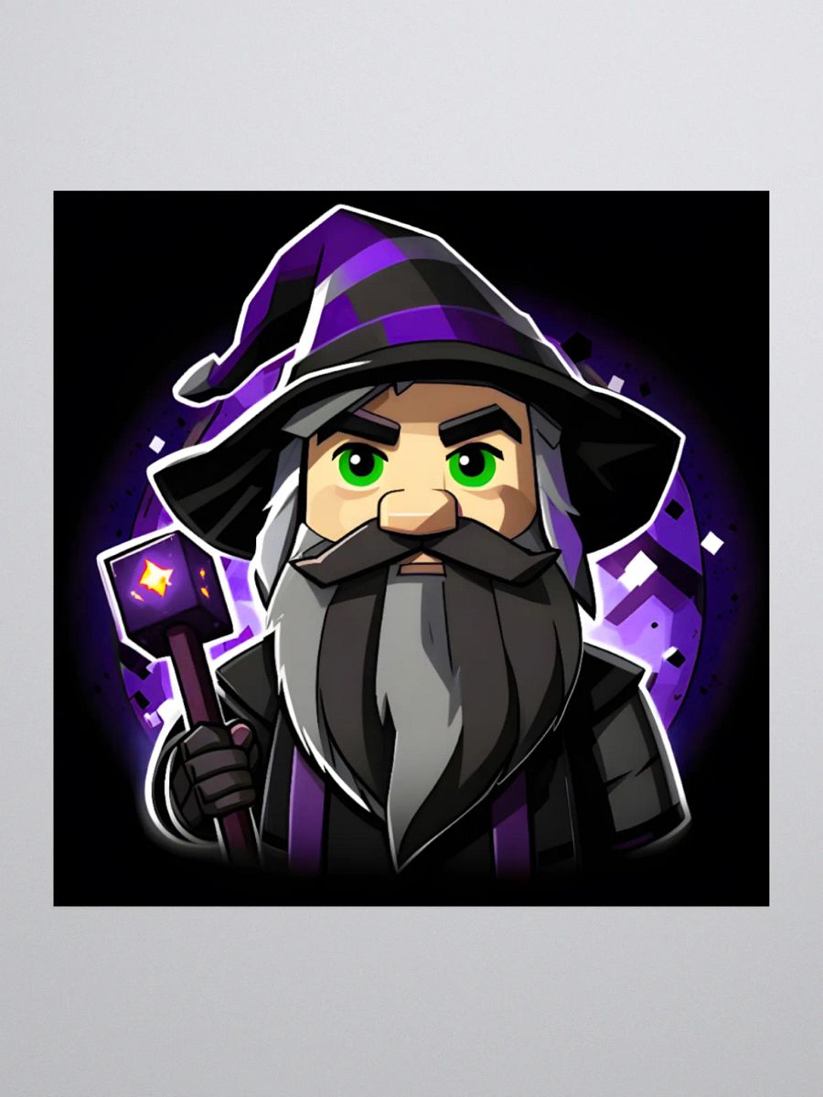 Harry Thee Wizard Logo Sticker! product image (1)