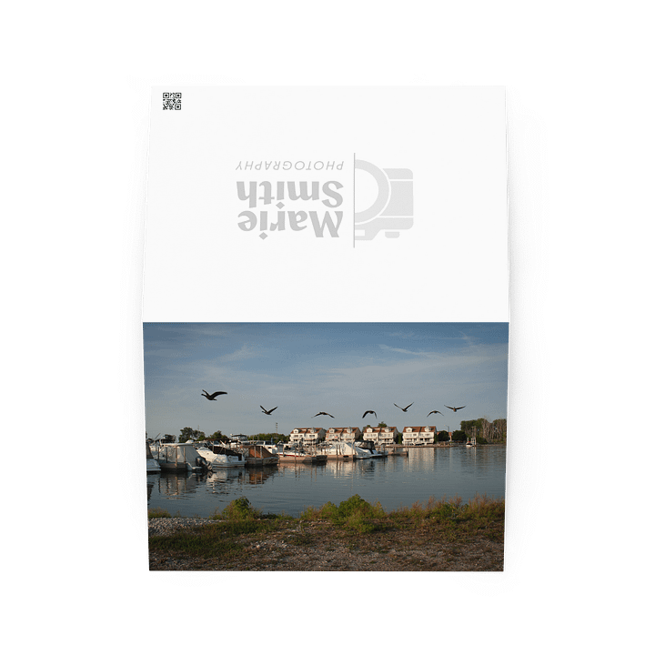 Tranquil Waterfront Greeting Card product image (2)