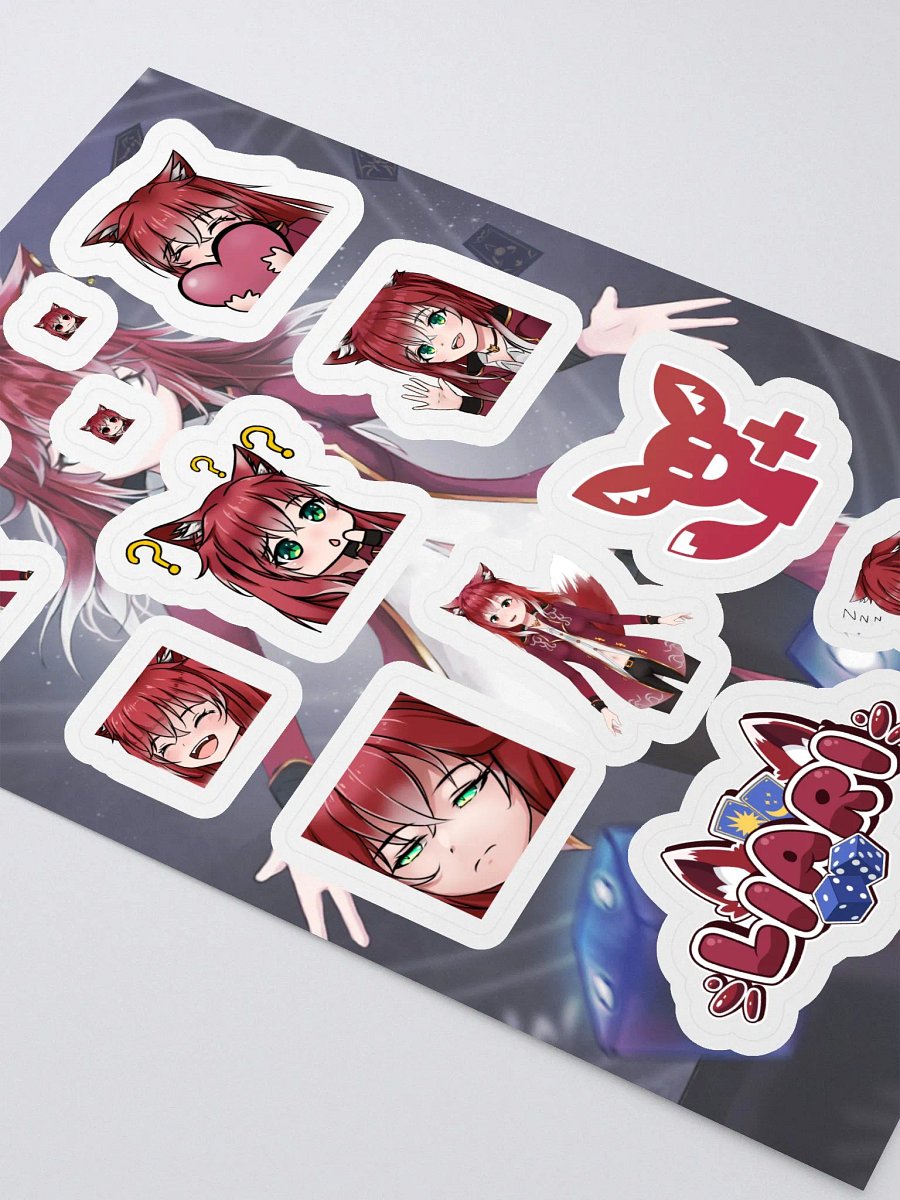 Liari's Emotive Avatar Sticker Sheet product image (2)